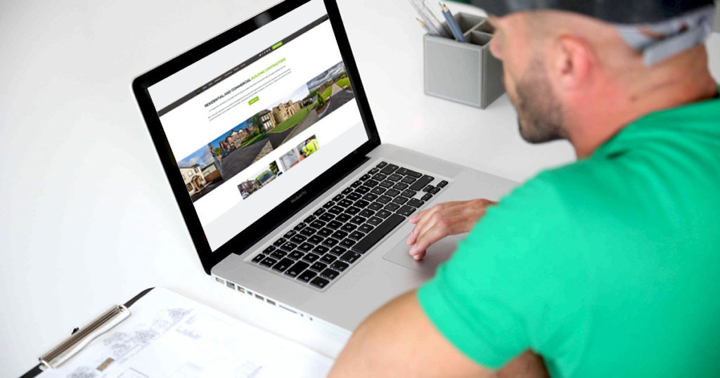Professional tradesman website design 2024
